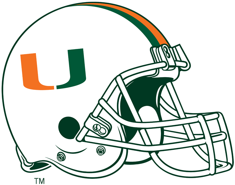 Miami Hurricanes 2000-Pres Helmet Logo diy DTF decal sticker